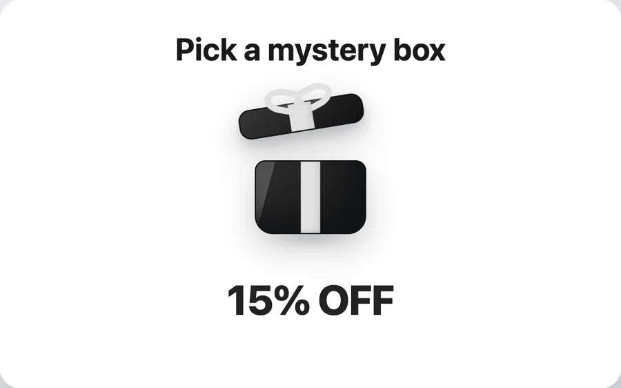 Mystery box popup game